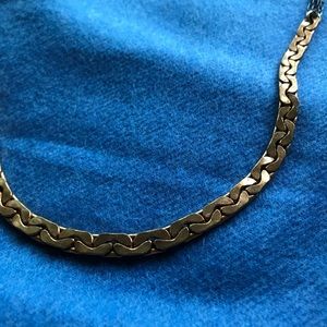 Handcrafted David Aubrey designer Copper Chainlink Necklace